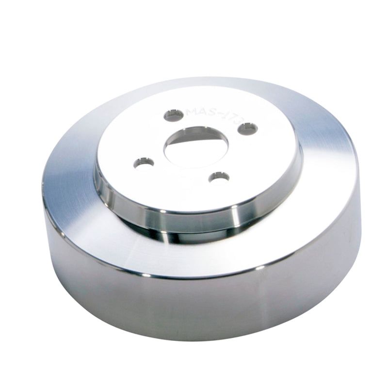 BBK 94-95 Mustang 5.0 Underdrive Pulley Kit - Lightweight CNC Billet Aluminum (3pc)-tuningsupply.com