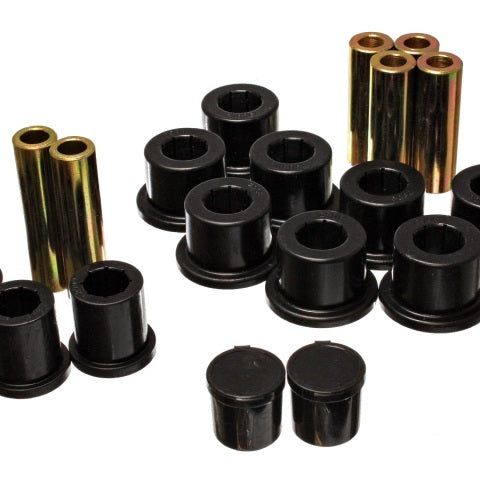 Energy Suspension Rear Spring Bushing Set - Black-tuningsupply.com