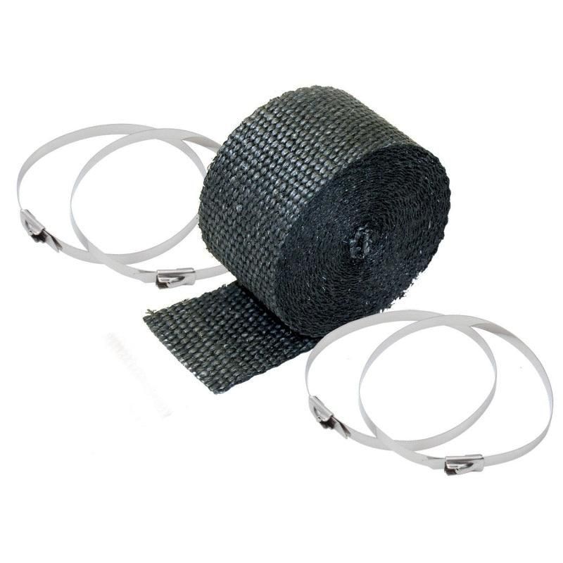 DEI Exhaust Wrap Kit - Pipe Wrap and Locking Tie - Black-tuningsupply.com