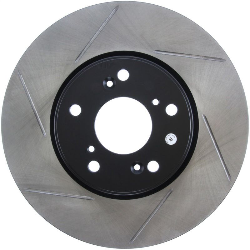 StopTech Slotted Sport Brake Rotor 2014 Honda Accord V6 Front Right-Brake Rotors - Slotted-Stoptech-STO126.40086SR-SMINKpower Performance Parts