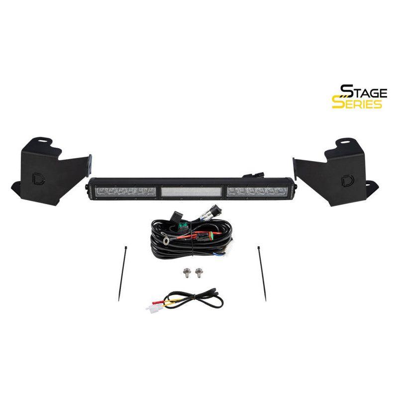 Diode Dynamics 2022 Toyota Tundra Stealth Bumper Light Bar Kit - White Combo-tuningsupply.com