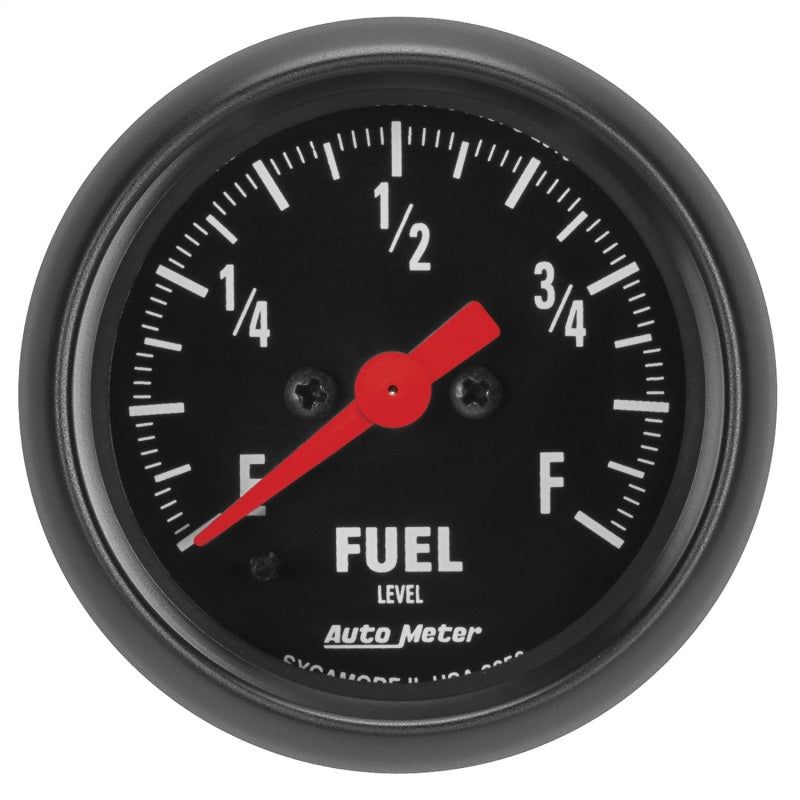 Autometer Z Series 0-280Ohm 2-1/16in. Programmable Fuel Level Gauge-tuningsupply.com