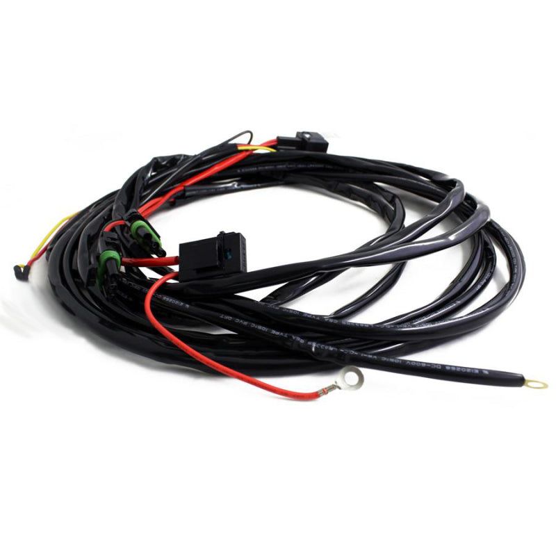 Baja Designs Pro/Sport 3 Pin 150 Watt Hi-Beam Harness (2 Light Max)-tuningsupply.com