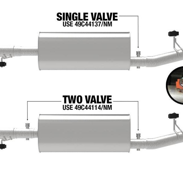 aFe 20-21 GM Trucks (V8-6.2L) 409 Stainless Steel Muffler Upgrade Pipe-tuningsupply.com