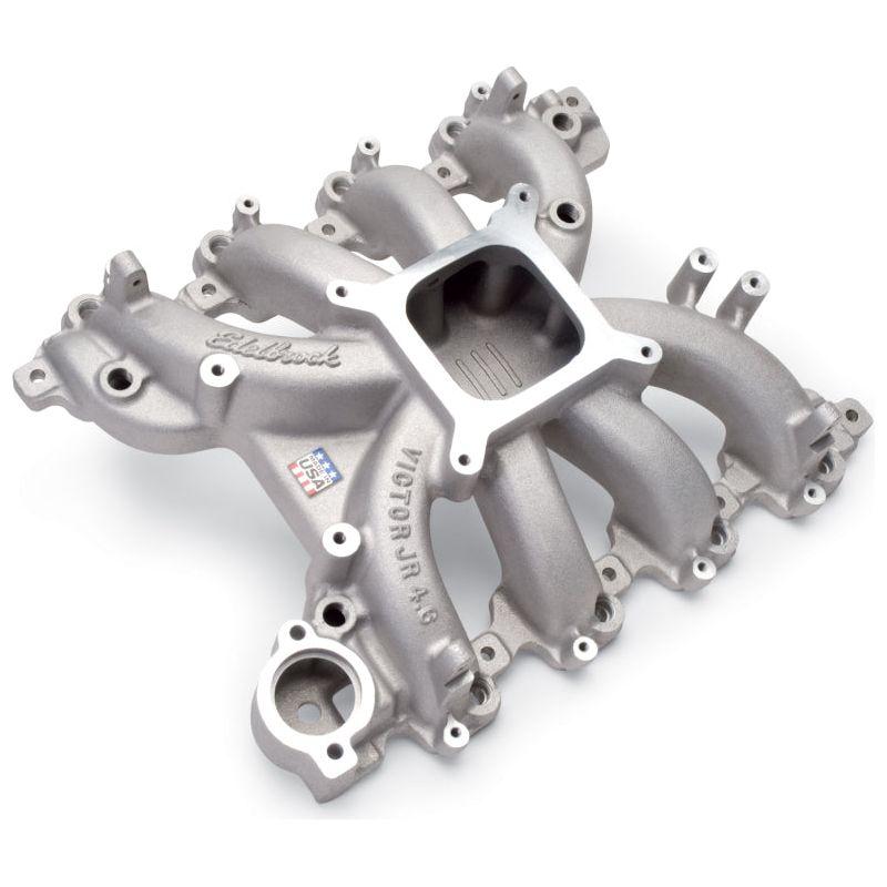 Edelbrock Victor Jr Ford EFI for 4 6L Engines Manifold Only-tuningsupply.com