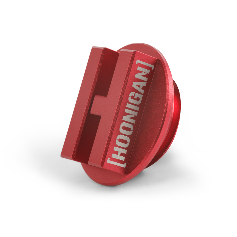 Mishimoto Subaru Hoonigan Oil Filler Cap - Red-Oil Caps-Mishimoto-MISMMOFC-SUB-HOONRD-SMINKpower Performance Parts