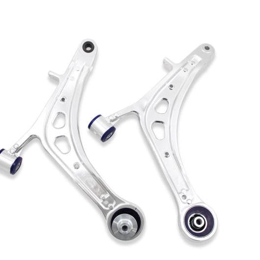 SuperPro 2015 Subaru WRX Limited Front Lower Alloy Control Arm Kit (+Caster) - SMINKpower Performance Parts SPRALOY0017K Superpro