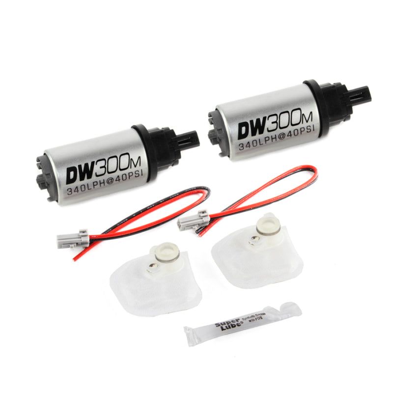 DeatschWerks 340 LPH Ford In-Tank Fuel Pump DW300M Series w/ 07-10 GT500 / GT500KR Install Kit-tuningsupply.com