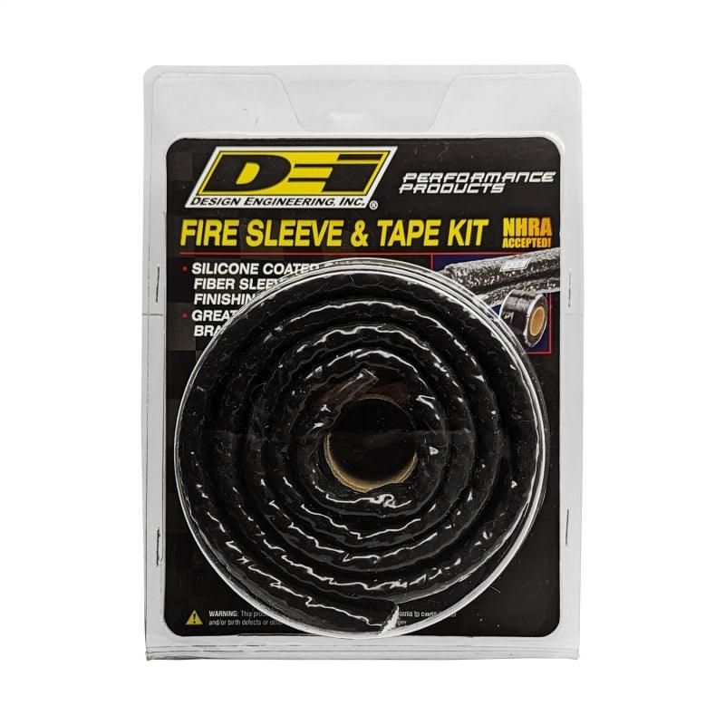 DEI Fire Sleeve and Tape Kit 1in I.D. x 3ft-tuningsupply.com