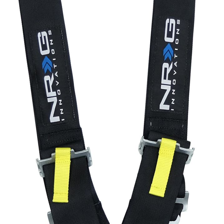 NRG SFI 16.1 5PT 3in. Seat Belt Harness / Cam Lock - Black-Seat Belts & Harnesses-NRG-NRGSBH-RS5PCBK-SMINKpower Performance Parts