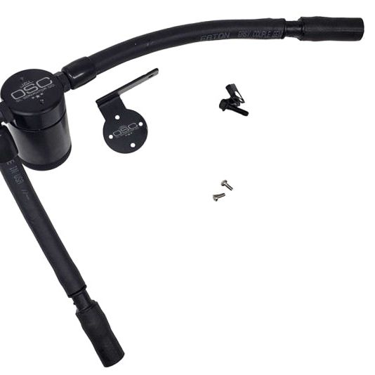 J&L 16-19 Ford Escape 1.5L EcoBoost Passenger Side Oil Separator 3.0 - Black Anodized-tuningsupply.com