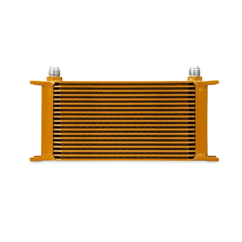 Mishimoto Universal 19 Row Oil Cooler - Gold-Oil Coolers-Mishimoto-MISMMOC-19G-SMINKpower Performance Parts