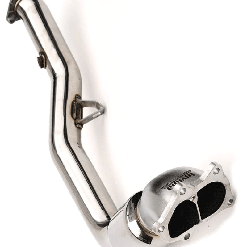 Invidia 02-07 Subaru Impreza WRX/STI High Flow Catted Downpipe w/ Extra 02 Bung - SMINKpower Performance Parts INVHS05SW1DOC Invidia