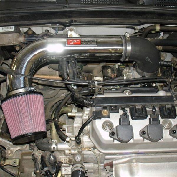 Injen 01-04 Civic Dx Lx Ex Hx Polished Short Ram Intake-tuningsupply.com