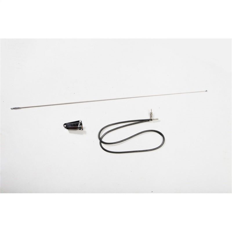 Omix Chrome Antenna Kit 76-95 Jeep CJ & Wrangler-tuningsupply.com