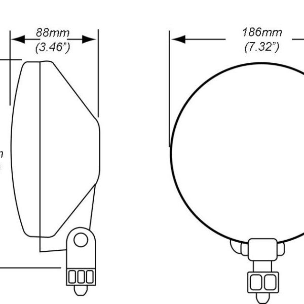 Hella 700FF H3 12V/55W Halogen Driving Lamp Kit-tuningsupply.com