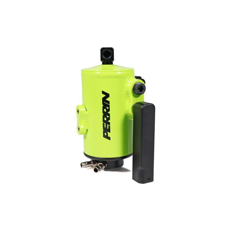 Perrin 22-23 Subaru WRX Air Oil Separator - Neon Yellow-tuningsupply.com