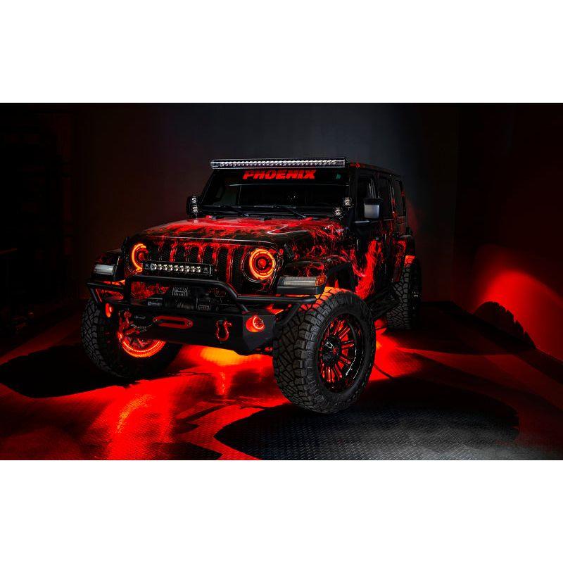 Oracle Jeep Wrangler JL/JT Sport High Performance W LED Fog Lights - w/o Controller SEE WARRANTY-tuningsupply.com