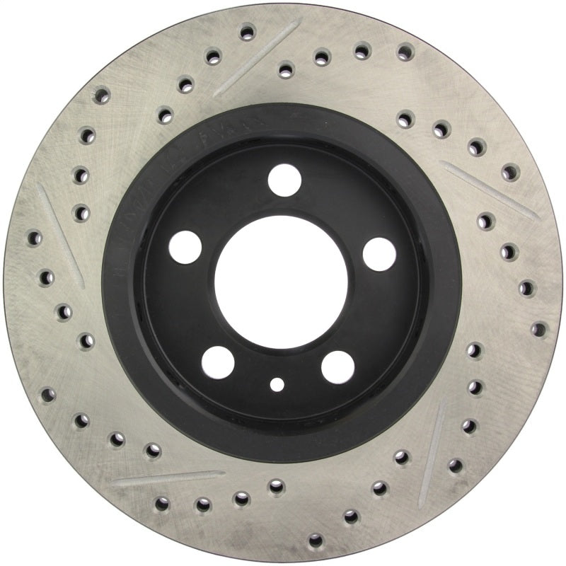 StopTech Slotted & Drilled Sport Brake Rotor-Brake Rotors - Slot & Drilled-Stoptech-STO127.33069L-SMINKpower Performance Parts