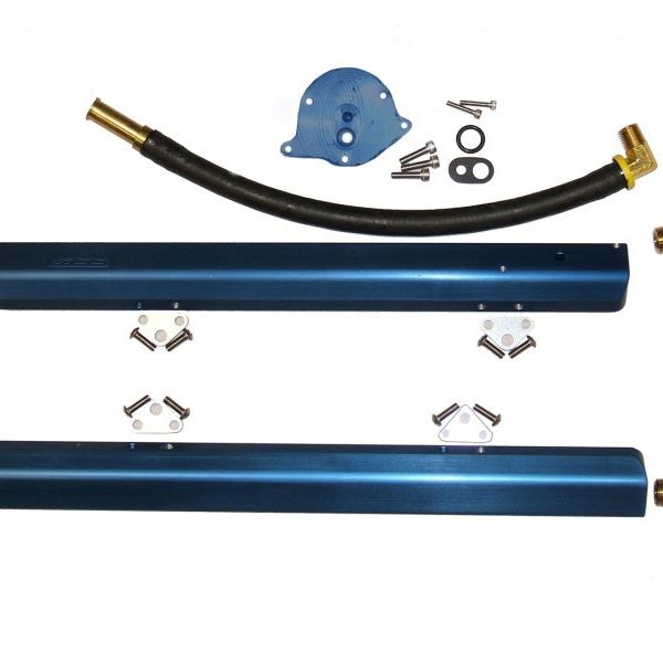 BBK 86-93 Mustang 5.0 High Flow Billet Aluminum Fuel Rail Kit-tuningsupply.com