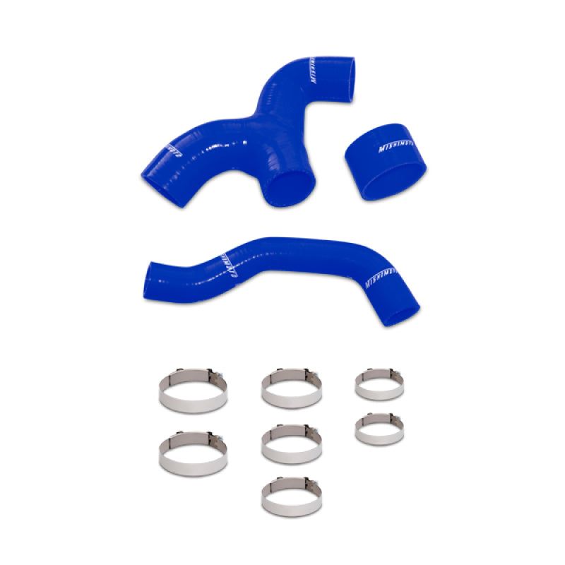 Mishimoto 02-05 Subaru WRX Blue Silicone Intercooler Hoses-tuningsupply.com