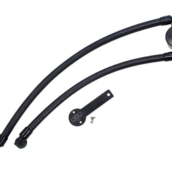 J&amp;L 2021-2024 Ram TRX 6.2L Supercharged Passenger Side Oil Separator 3.0 - Black Anodized-tuningsupply.com