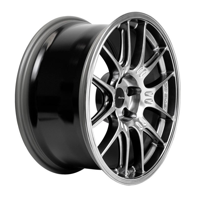 Enkei GTC02 18x9 5x112 25mm Offset 66.5mm Bore Hyper Silver Wheel-tuningsupply.com