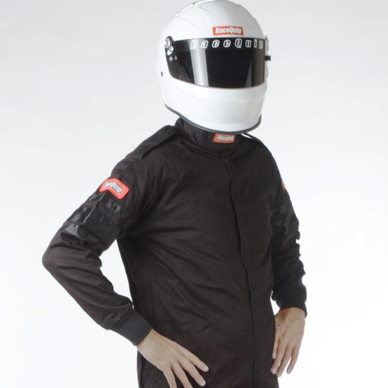 RaceQuip Black SFI-1 1-L Jacket - Large-Racing Jackets-Racequip-RQP111005-SMINKpower Performance Parts