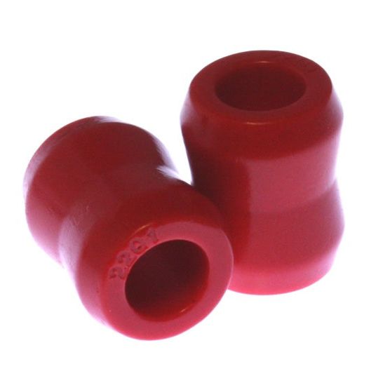 Energy Suspension Red Hour Glass Shock Bushings 3/4 inch I.D. 1 min - 1 1/8 max inch O.D. 1 7/16 inc-tuningsupply.com