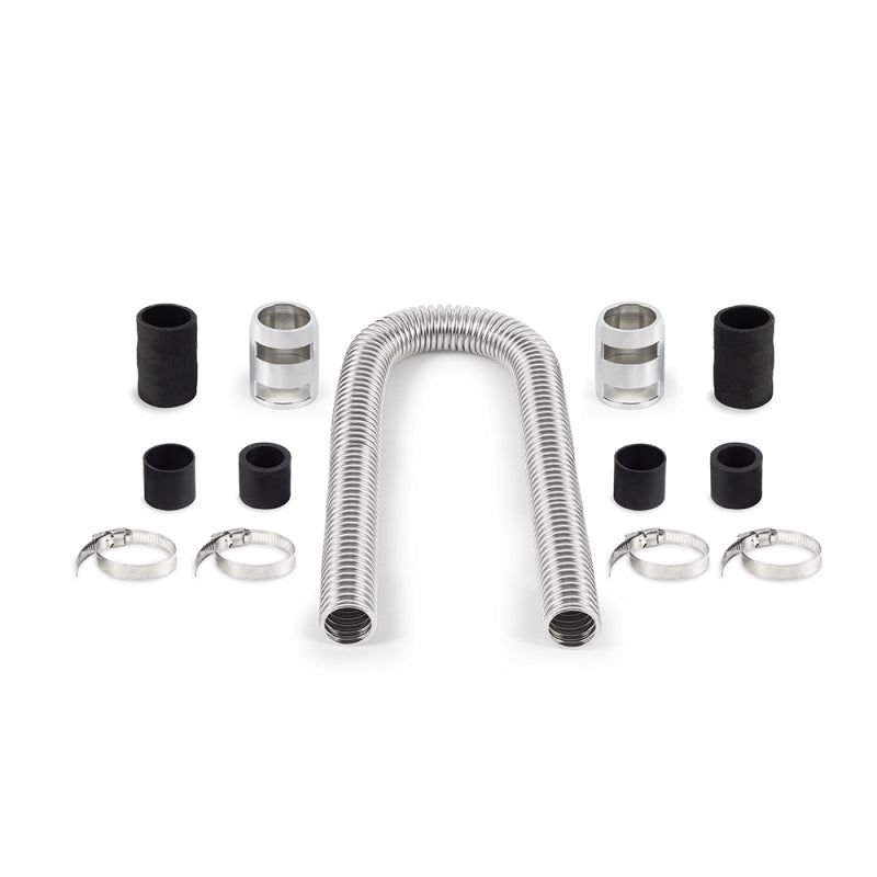 Mishimoto Universal Flexible Radiator Hose Kit Chrome-tuningsupply.com