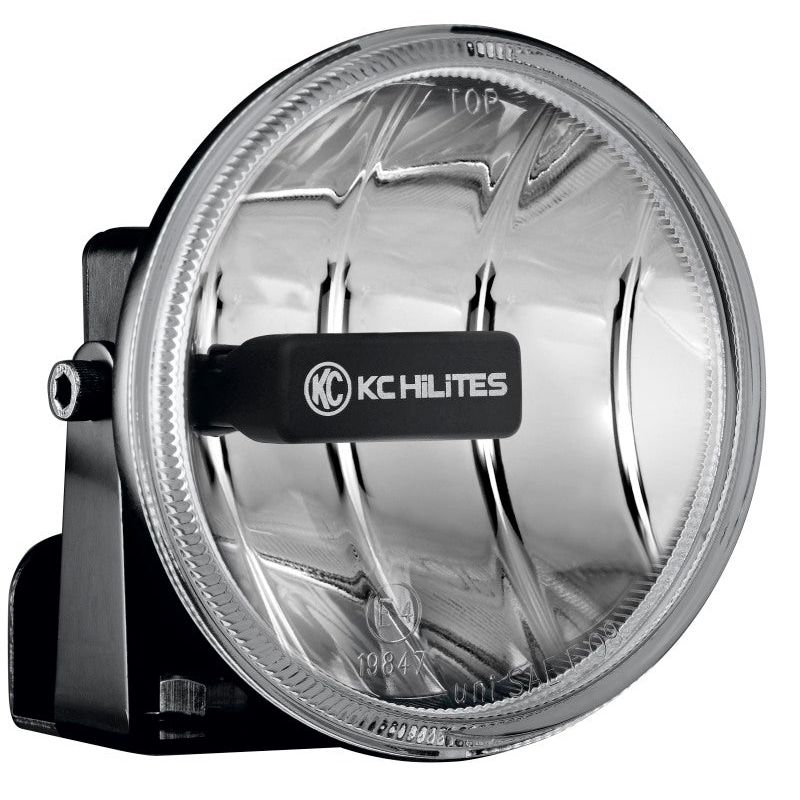 KC HiLiTES 4in. Gravity G4 LED Light 10w SAE/ECE Clear Fog Beam (Single)-tuningsupply.com