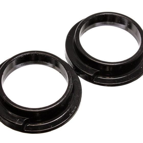 Energy Suspension Universal 3in ID 4 5/16in OD 1 1/8in H Black Coil Spring Isolators (2 per set)-tuningsupply.com