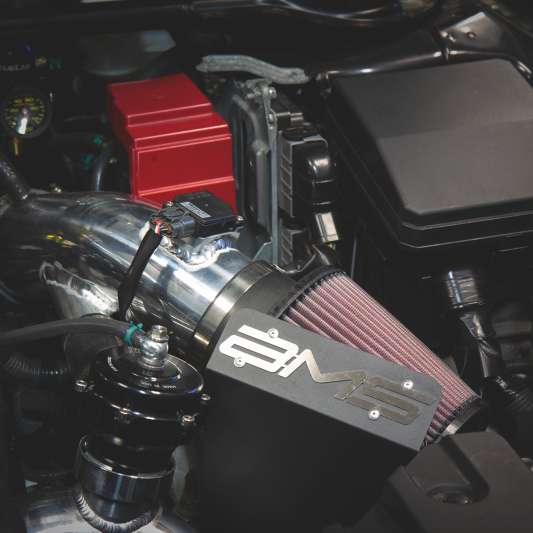 AMS Performance 08-15 Mitsubishi EVO X Intake Fan Shield for Standard Intake (Excl CAI)-tuningsupply.com