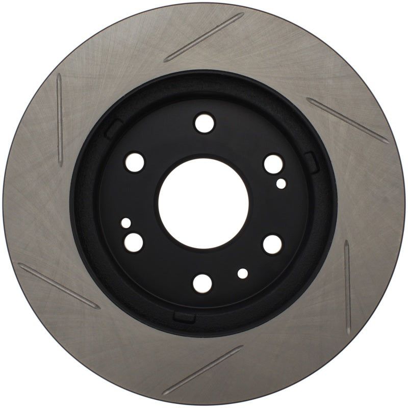 StopTech Power Slot 07 Chevrolet Tahoe Front Right Rotor-Brake Rotors - Slotted-Stoptech-STO126.66057SR-SMINKpower Performance Parts