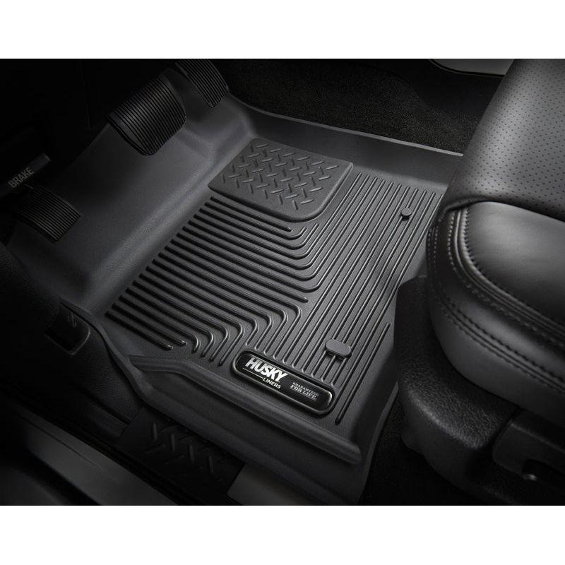 Husky Liners 09-12 Ford F-150 Series Reg/Super/Crew Cab X-Act Contour Black Floor Liners-tuningsupply.com