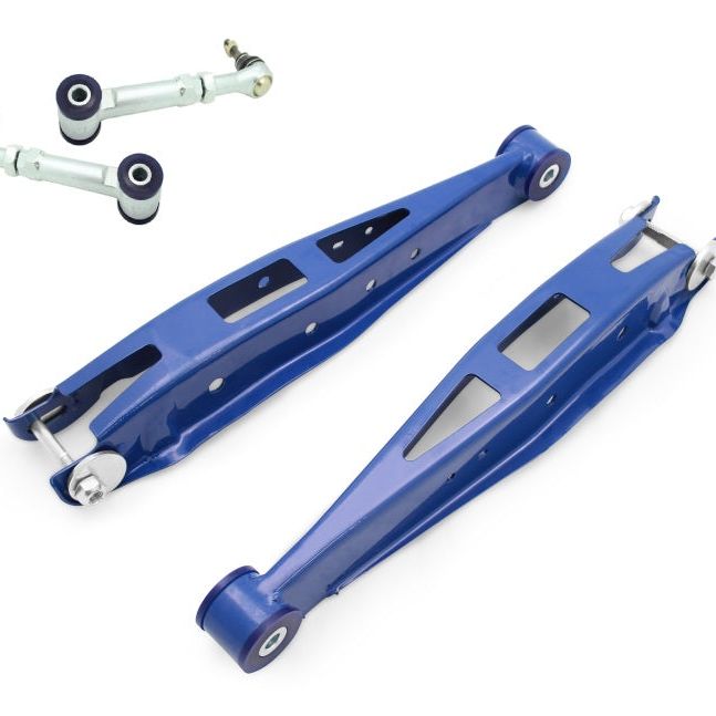 SuperPro 2013 Scion FR-S Base Rear Lower Adjustable Toe & Lower Control Arm Set - SMINKpower Performance Parts SPRTRC0015 Superpro