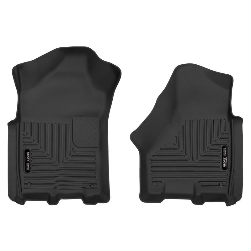 Husky Liners 19-22 Dodge Ram 2500/3500 CC/EC X-Act Contour Black Front Floor Liners-tuningsupply.com