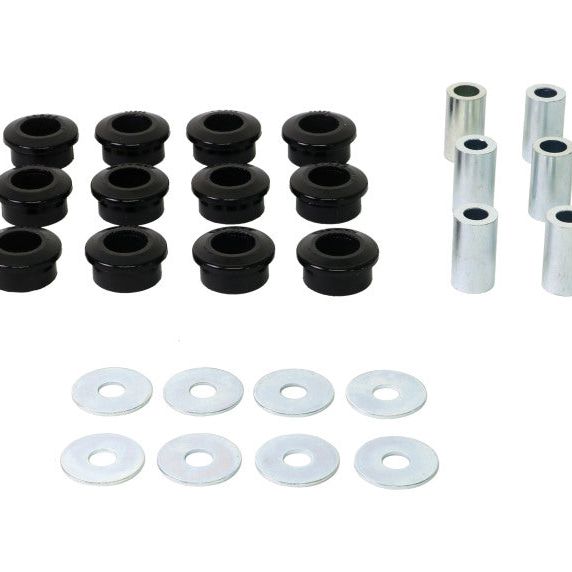 Whiteline 00-04 Subaru Legacy GT / 00-09 Subaru Outback Rear Control Arm Bushing Service Kit - SMINKpower Performance Parts WHLKSK124 Whiteline