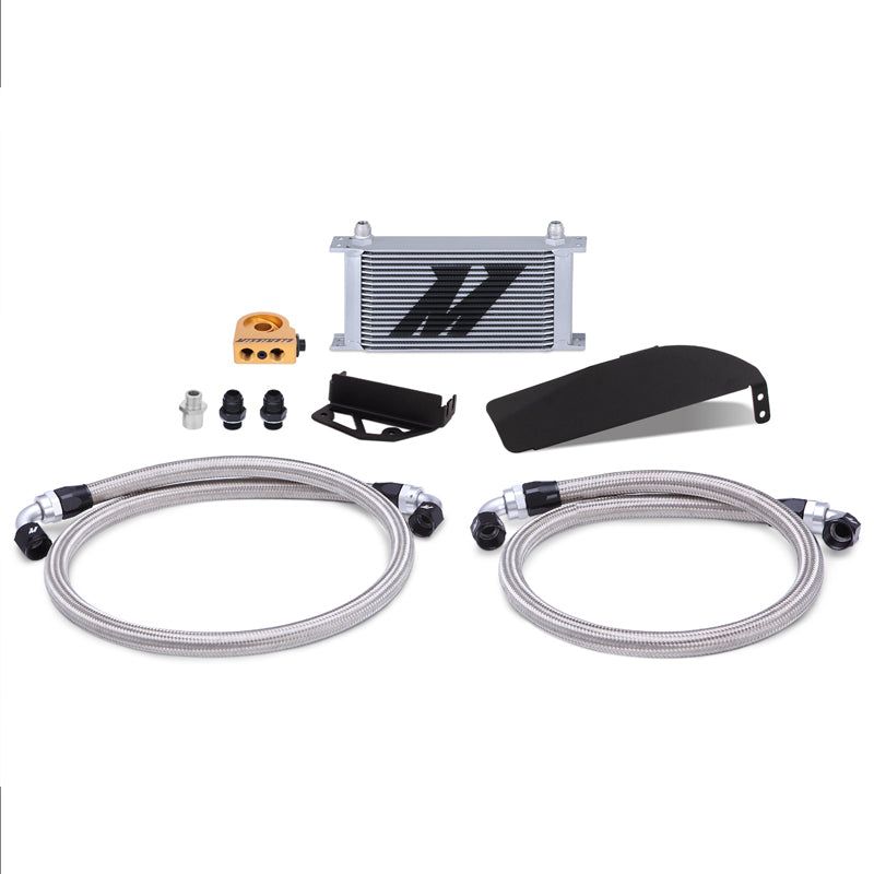 Mishimoto 2017+ Honda Civic Type R Direct Fit Oil Cooler Kit - Silver-tuningsupply.com