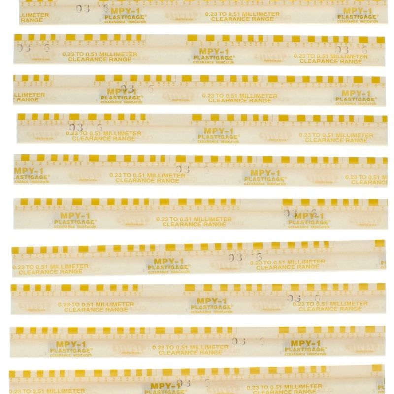 Clevite Plastigage Yellow Plastigage - 12 Pack-tuningsupply.com