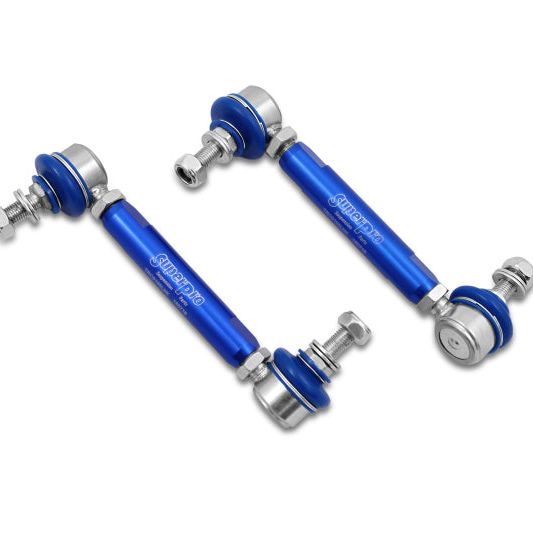 SuperPro 1991 Toyota MR2 Turbo Rear HD Adjustable End Link Set (10mm Studs 160mm-205mm Length) - SMINKpower Performance Parts SPRTRC10105 Superpro