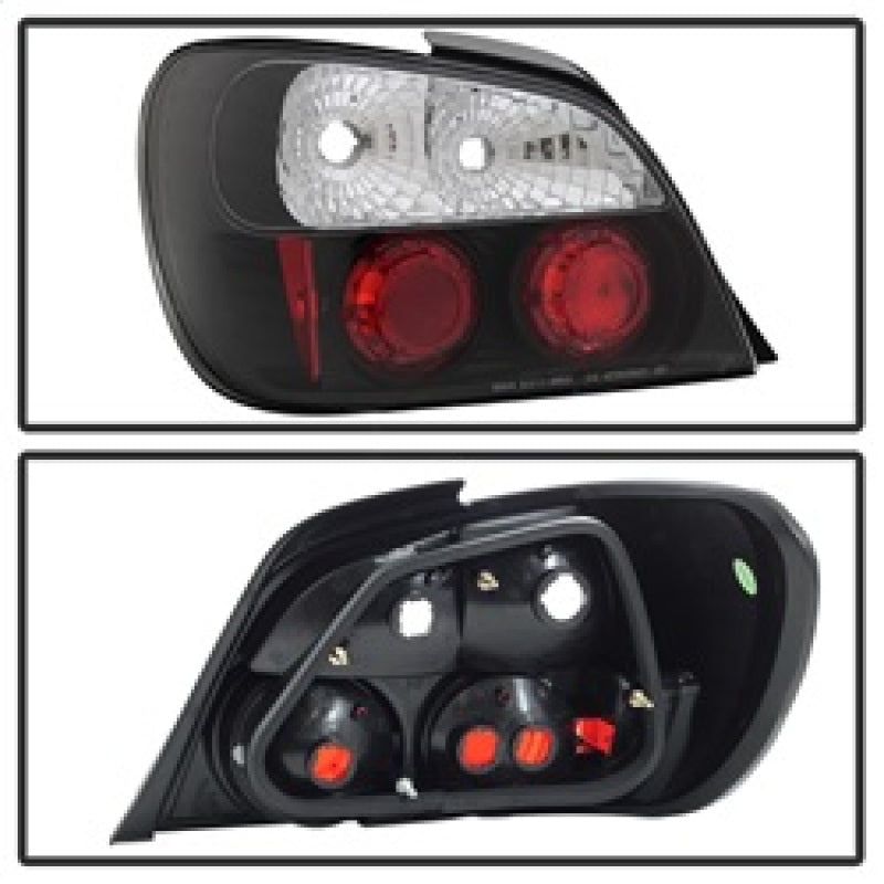 Spyder Subaru Impreza WRX/Sti 02-03 4Dr (Not Fit Wagon)Euro Style Tail Lights Black ALT-YD-SI01-BK - SMINKpower Performance Parts SPY5007193 SPYDER