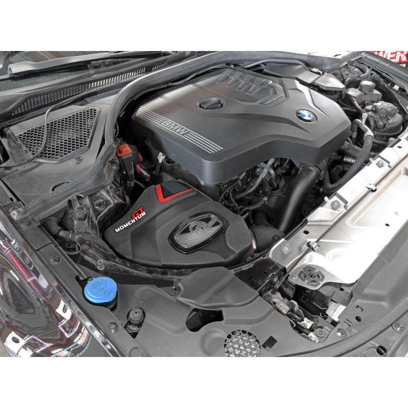 aFe Momentum GT Cold Air Intake System w/Pro DRY S Filter 19-21 BMW 330i B46/B48-tuningsupply.com