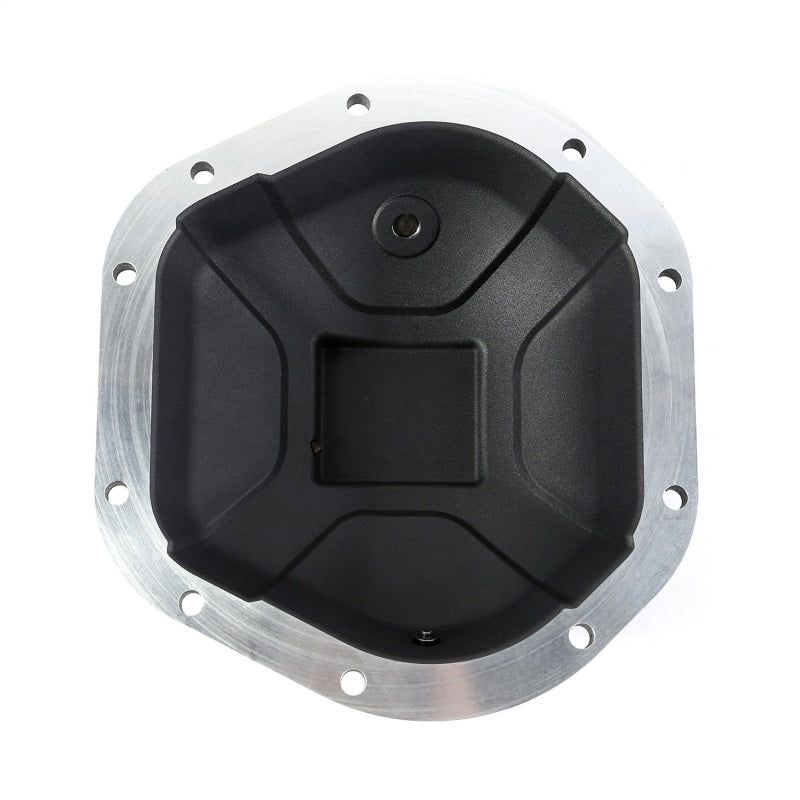 Rugged Ridge Boulder Aluminum Differential Cover Dana 44 Black-Diff Covers-Rugged Ridge-RUG16595.12-SMINKpower Performance Parts