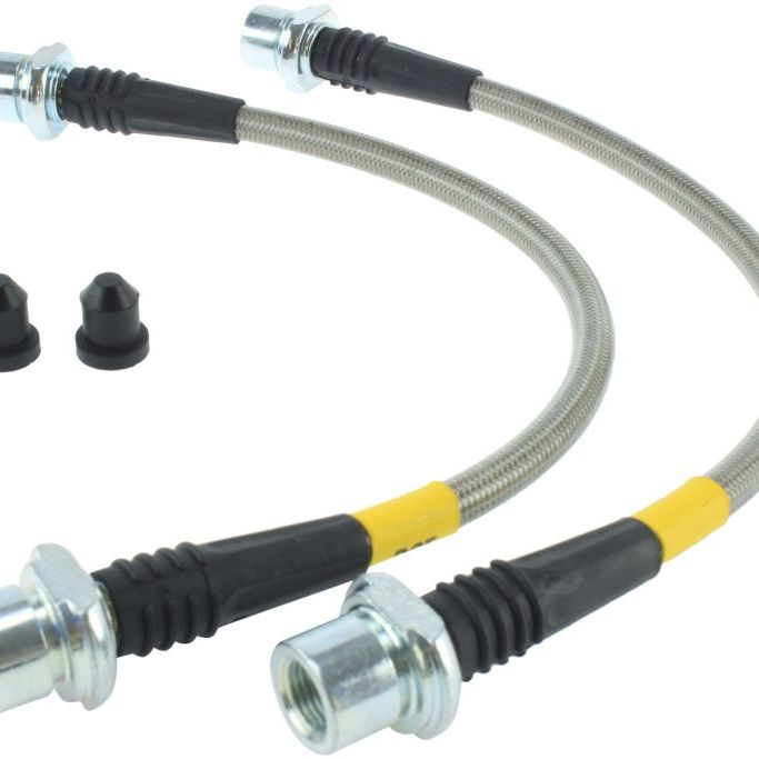 StopTech Stainless Steel Front Brake lines for 95-07 Toyota 4 Runner-Brake Line Kits-Stoptech-STO950.44007-SMINKpower Performance Parts