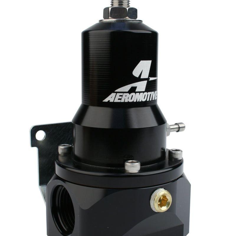 Aeromotive Regulator - 30-120 PSI - .313 Valve - 2x AN-10 Inlets / AN-10 Bypass-tuningsupply.com