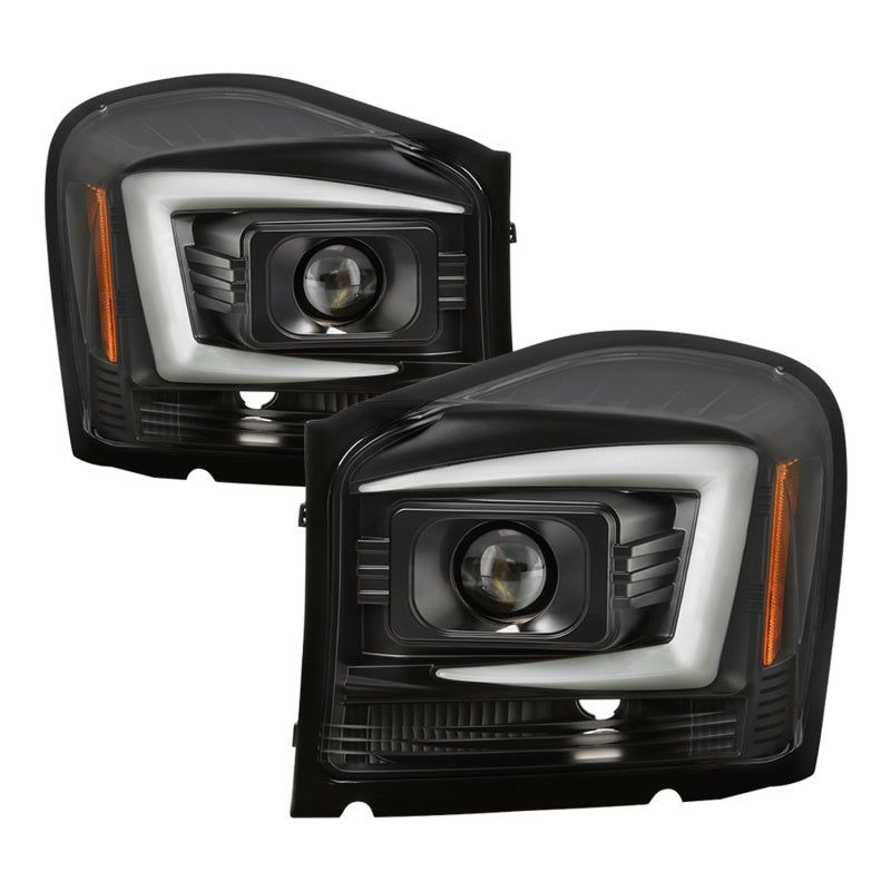 Spyder 04-06 Dodge Durango Projector Headlights - Black PRO-YD-DDU04-LB-BK-Headlights-SPYDER-SPY5086600-SMINKpower Performance Parts