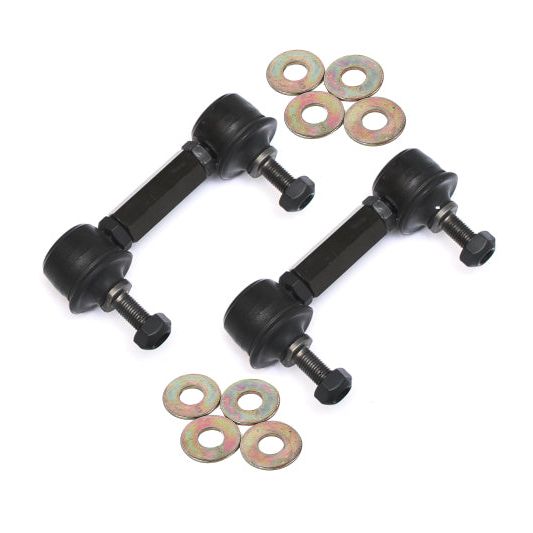 BMR 10-11 5th Gen Camaro Rear Sway Bar End Link Kit - Black-tuningsupply.com