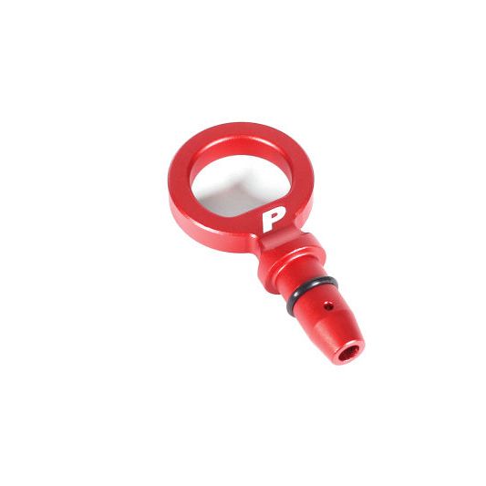 Perrin Subaru Dipstick Handle Round Style - Red-tuningsupply.com