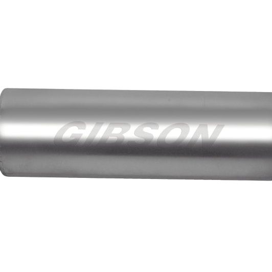 Gibson SFT Superflow Center/Center Round Muffler - 8x24in/3in Inlet/3in Outlet - Stainless-tuningsupply.com